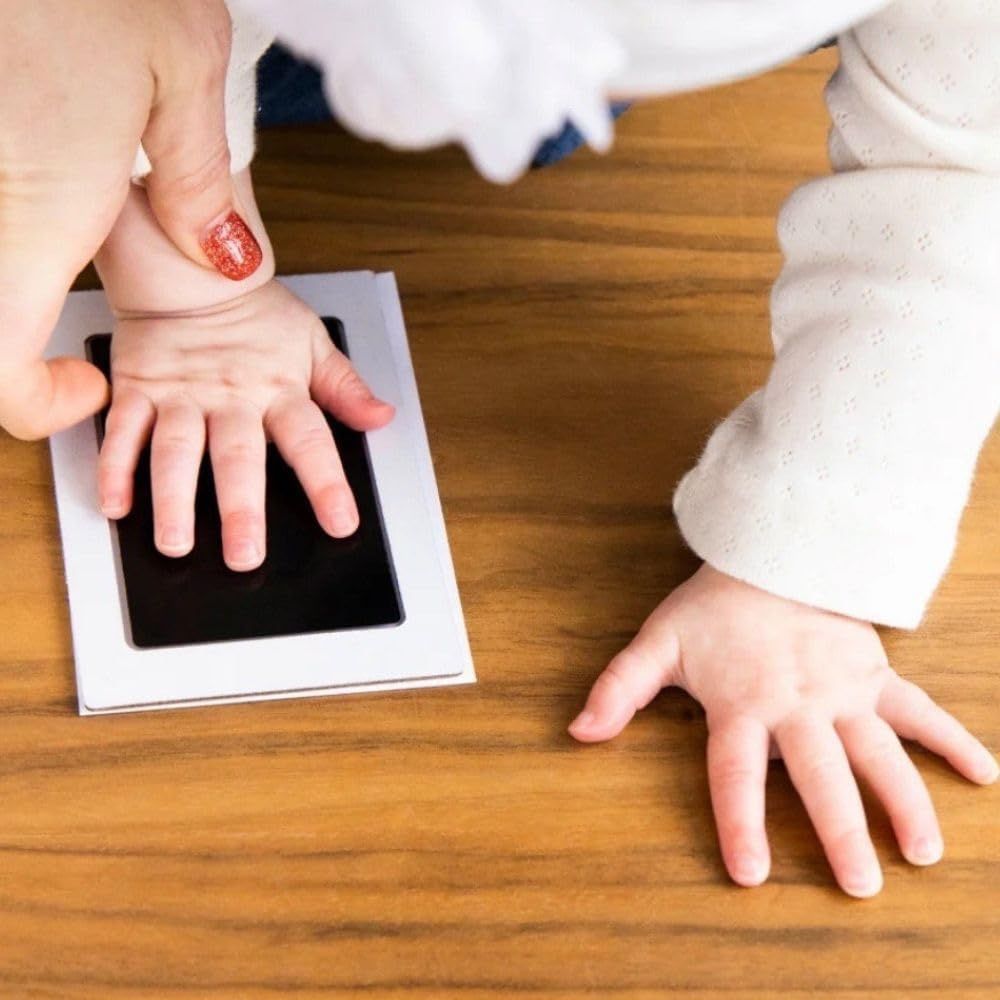 Inkless Baby Foot & Hands Print Kit (Including Cards and Inkpad)