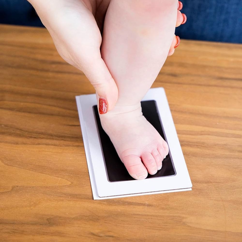 Inkless Baby Foot & Hands Print Kit (Including Cards and Inkpad)