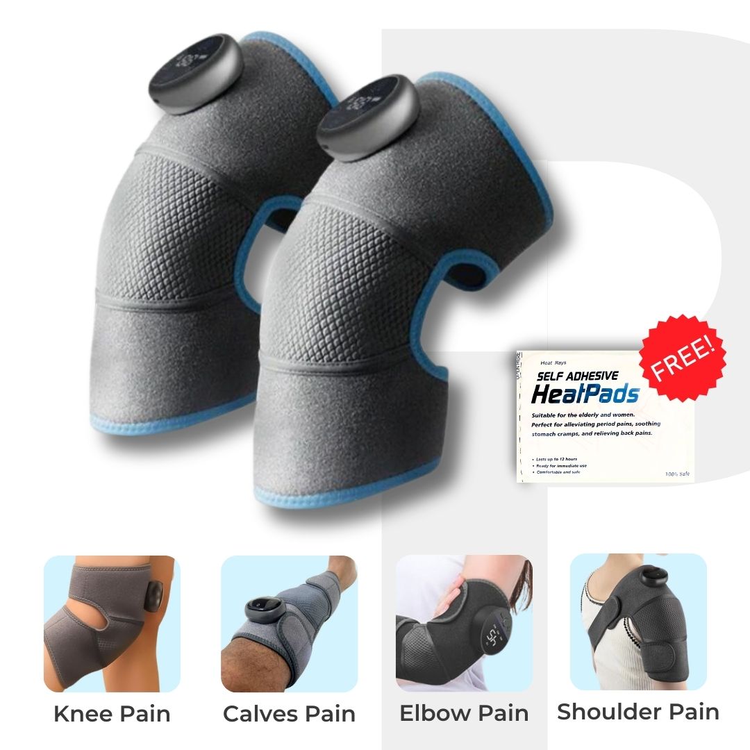 PREMIUMLI's Smart Knee Massager with Heating & Vibrations Technology (🔥With 1 FREE Heating Patch)