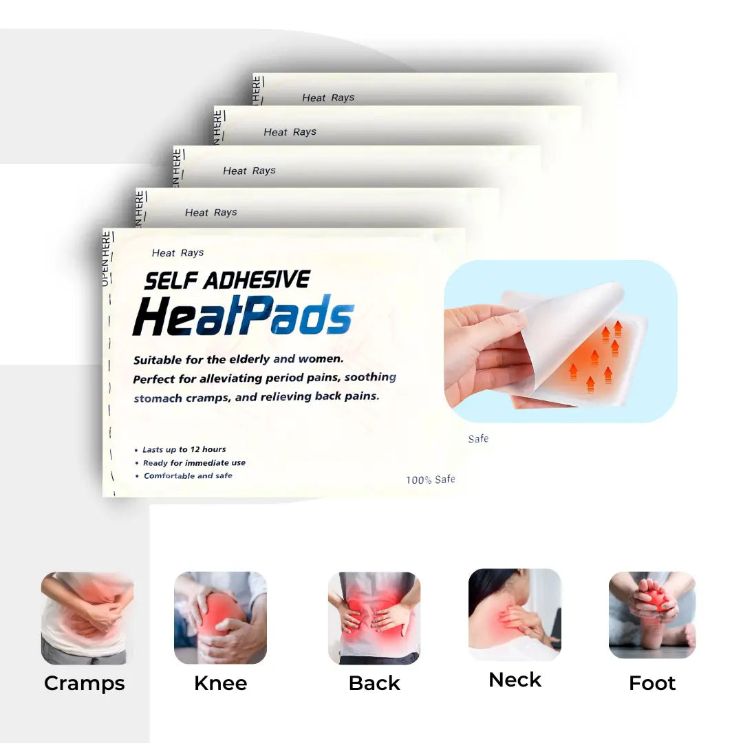 Pain Relief Heating Patches Pack of 5